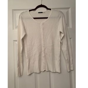 Beautiful soft white cardigan